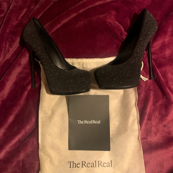 Yves Saint Laurent Tribtoo 105 Quartz Sparkle Pump - Picture 3 of 7